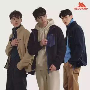 레드캠프 남성 하이넥 플리스 재킷 2종