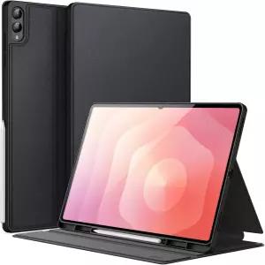 삼성 갤럭시 탭 S11 울트라용 JETech 케이스 S펜 홀더 슬림 폴리오 스탠드 보호 태블릿 커버 다각도 시청