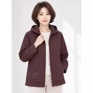 여유핏 여성 바람막이 후드 점퍼 CLDFJP104
