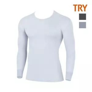 TRY 트라이 남성용 프리미엄 순면 60수 내복 상의