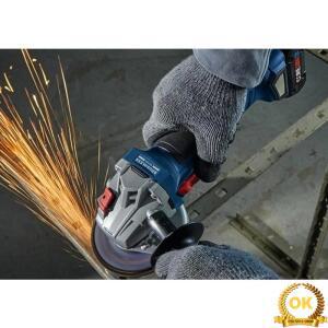 BOSCH GWS 18V-8 무선 앵글 그라인더 전문가용 브러시리스 100MM 슬라이드 스위치 절단 연삭 보쉬 전동 공