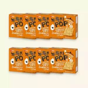 농심 누룽지팝 찹쌀 한입 달콤한맛, 142g, 8개