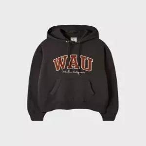 후아유 Corduroy Big Patch Hoodie(기모) WHMHG4T11U