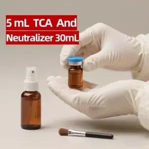 TCA 5ml 중화제 사은품 브러쉬 1개 농도 20 30 35 40 50 60 70 크로스