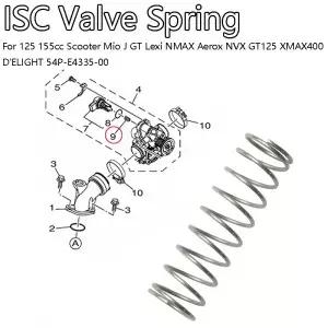 스로틀 바디 ISC 밸브 스프링 속도 조절 에어록스 155 NVX NMAX GT125 XMAX 400 디엘라이트 125