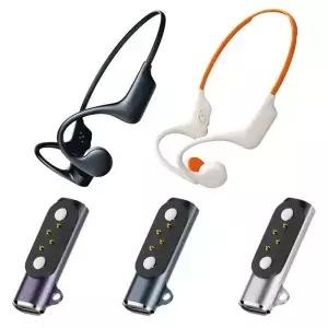 POLVCDG X6용 USB-C 충전기 어댑터 X6 골전도 헤드폰용 자기 교체형 충전 액세서리