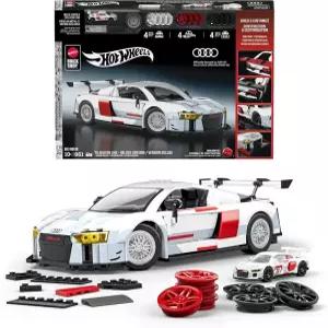 Mattel 브릭샵 핫휠  15 아우디 R8 LMS 디럭스 버전 빌딩 세트