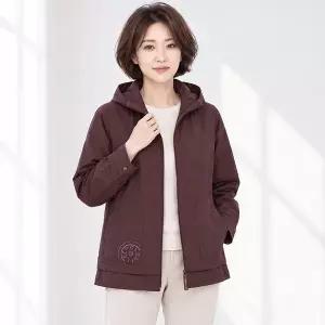 [크로커다일레이디] 여유핏 여성 바람막이 후드 점퍼 CLDFJP104