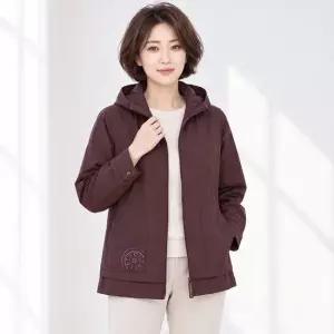 크로커다일레이디 여유핏 여성 바람막이 후드 점퍼 CLDFJP104