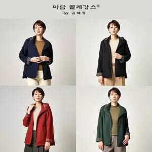 26FW 마담엘레강스 노팅힐 체크 후드 트렌치 1종