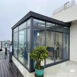 렉산 야외 파고라 테라스 조립식 스카이어닝 전원주택 농막 2.9x2.75m