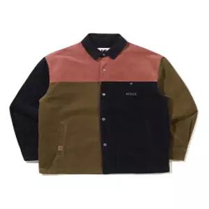 [정품] 코닥 브라우니 컬러블록 코듀로이 패딩 셔켓 NAVY K6423LPJ92NVY