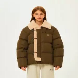 [정품] 코닥 브라우니 레더 다운 자켓 BROWN K5423LDJ91BRW