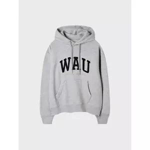 [후아유](하남점)Corduroy Big Patch Hoodie(Brushed) WHMHG4T11U