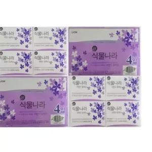 식물나라 비누 라벤더릴랙싱 90g 4개입 4세트