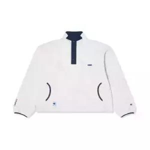 champion 폴라텍 컬러블록 플리스 아노락 Ivory
