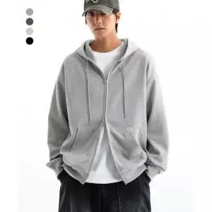 브렌슨 BRENSON Renew Ver. 루즈핏 2Way 스웨트 후드집업 5Color 기모선택