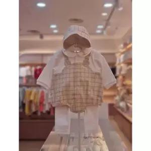 [아가방] 세이브존06 아가방 가브체크바디수트세트(모자) 01S727901 (S53509960)