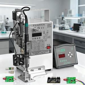납땜 흡입기 자동 주석 공급 납땜기 발작동 스테이션 플러그 회로 기판 USB 용접 장비 스팟 용접기