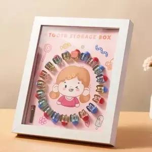 기념품 생일 및 샤워 선물 크리스탈 보관함 유치 보관 상자 컨테이너