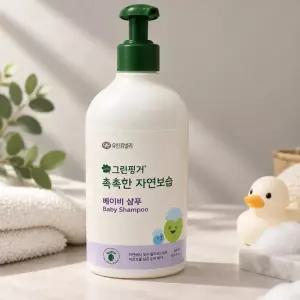 그린핑거 촉촉한 자연보습 샴푸 500ml