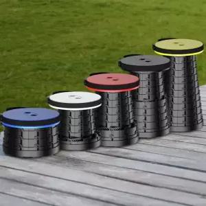 다용도 휴대용 폴딩 자바라 코끼리 높이조절 접이식 다용도의자 접이식의자 휴대용의자