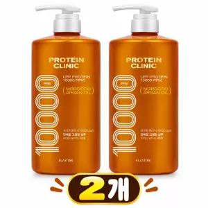 엘라스틴 프로틴클리닉 고영양 샴푸 1000ml 2개