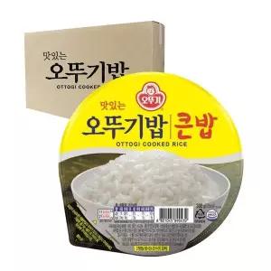 [하프클럽/신선식품]오뚜기 큰밥 300g 18개입