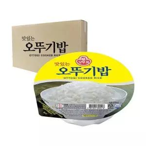 [하프클럽/신선식품]오뚜기 맛있는 즉석 밥 210g 24개입 박스