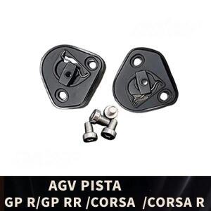 액세서리 플레이트 왼쪽 오른쪽 나사  바이저 쉴드 기어 베이스 렌즈 도구 Pista GP RR Corsa R 호환용 오