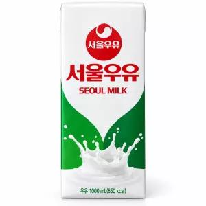 서울우유 멸균우유 흰우유 1000ml 10개
