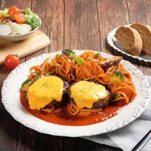 담짜몰함박스테이크 토마토파스타 밀키트(2인분)