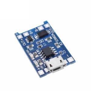 5pcs 마이크로 USB 5V 1A 18650 TP4056 보호 기능이있는 리튬 배터리 충전기 모듈 보드 이중 기능 이온