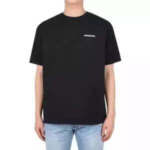 파타고니아 맨즈 P-6 리스판서빌리 반팔티 38504 BLK)