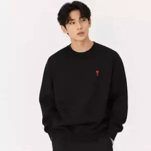 아미 BFUSW001 하트 로고 맨투맨