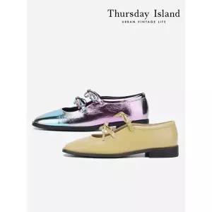 [써스데이아일랜드][Thursday Island] 리본 타이 플랫(T242MSE131W)