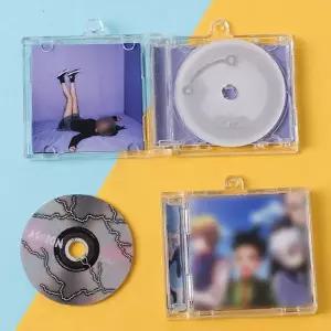 [커버풀]미니 CD 아크릴 키링 앨범 미니어쳐 케이스 키홀더