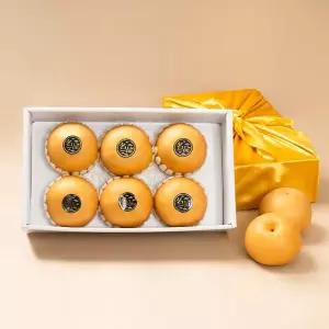 (농부들의수확)보자기동봉나주배 과일선물세트 특품 1호(5kg 5-8과) 8611234