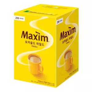 맥심 G 커피믹스 마일드 홈카페 모카골드 210T