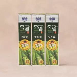 죽염 브랜드관 잇몸고 치약120gx3개