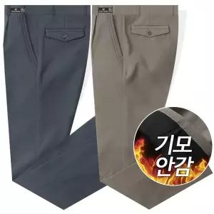 가을/겨울 남자 스판 기모 밴딩 슬랙스 기모바지 골프바지 골프웨어 w027