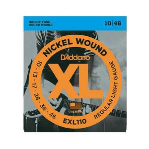 Daddario 다다리오 EXL-110 일렉기타줄 EXL110 일렉기타스트링 010-046 벌크아님 메이플시티