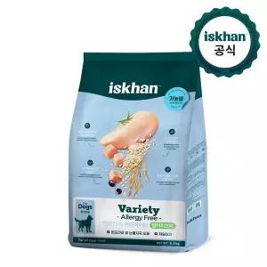 이즈칸 독 버라이어티 알러지프리 6.5kg 강아지 사료