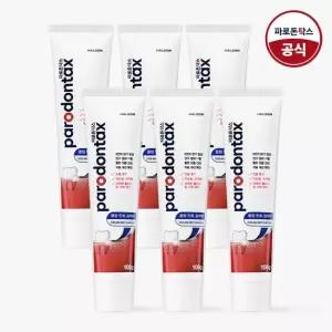 파로돈탁스 쿨링 민트 검케어 잇몸치약 100g x6개