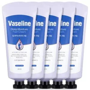 바세린 풋크림 발크림 대용량 60ml 5개