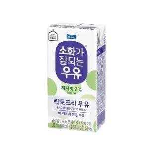 [셀러허브]매일 소화가 잘되는 우유 저지방 190ml x 48개 (S35230771)
