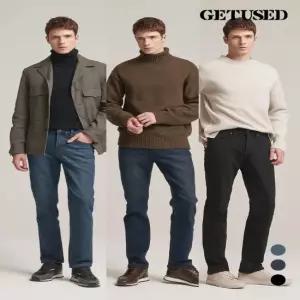 [겟유즈드]남) 스트레이트핏 기모 데님(HGOWDDS170P)