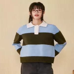 [체이스컬트][2Color] W 카라 니트