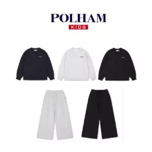 [폴햄키즈](마산점)26년 봄 신상!!!쿨 테리 루즈핏 맨투맨 PKG1TR2716,와이드 팬츠PKG1PT2716