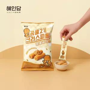 혜인담 곡물21 크리스피롤 땅콩버터맛 150g x 1봉